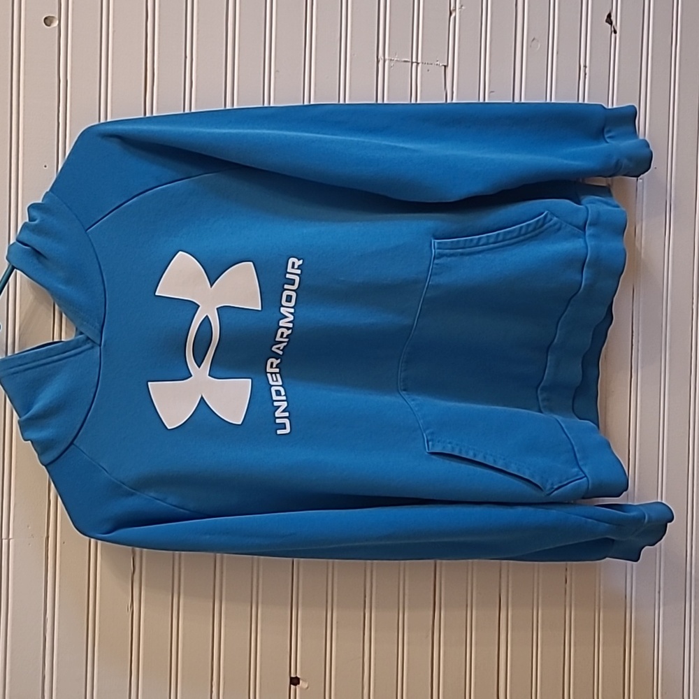 Under Armour blue hoodie- Youth XL